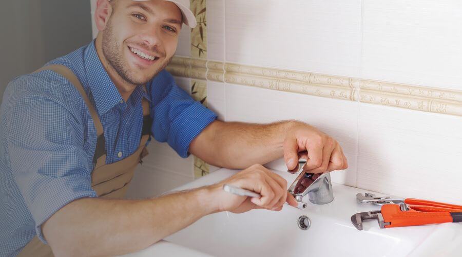 Faucet cartridge replacement in La Porte City, IA